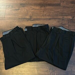 36x34 Black pants by Haggar